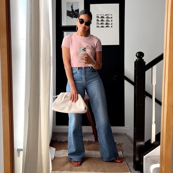 REFORMATION Cary High Rise Slouchy Wide Leg Jeans in Colorado 25 - Picture 2 of 8